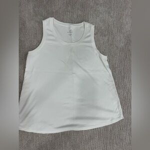 J. Jill White Sleeveless Tank Top